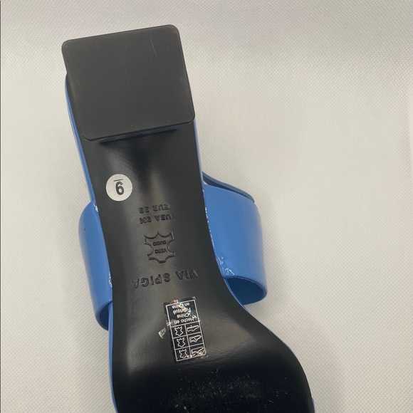 VIA SPIGA Women's Forte Block Leather sandal - Picture 3 of 6